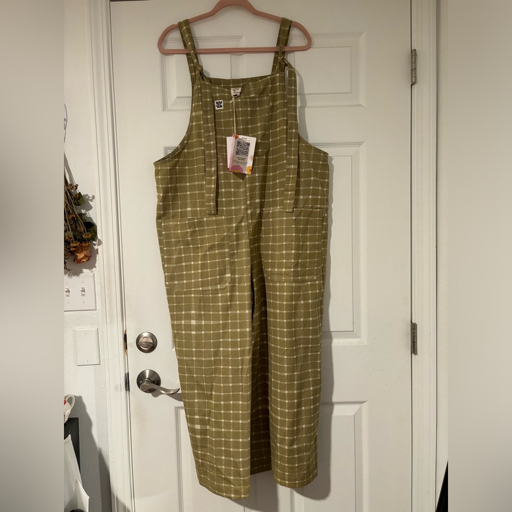 LUCY & YAK JENNY DUNGAREE: ORGANIC COTTON & LINEN - ADITI